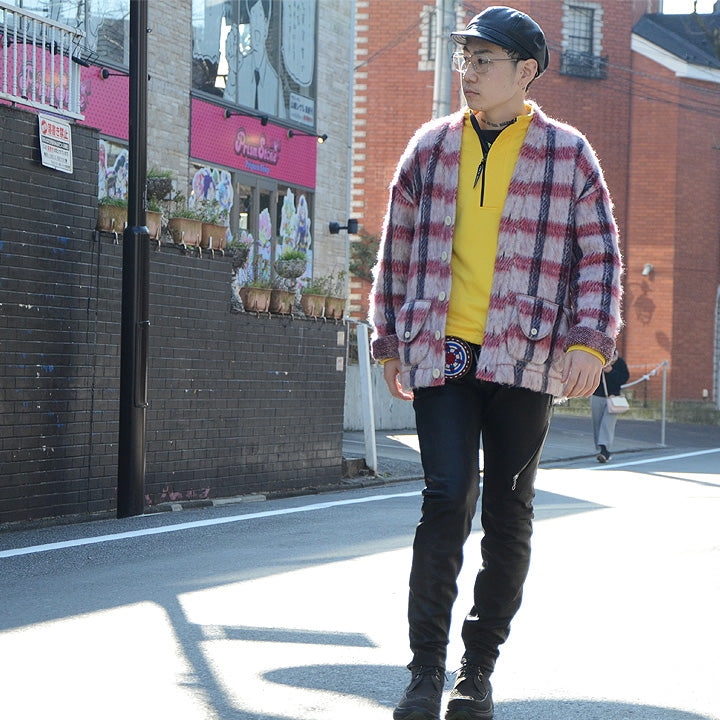 blackmeans アメリカンライダース レザーパンツ