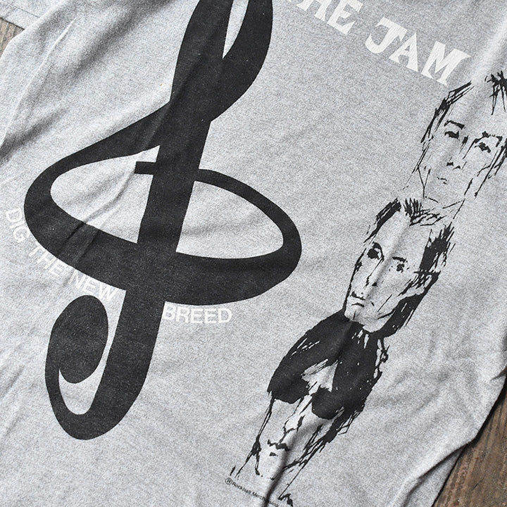 80's　THE JAM/ザ・ジャム　"Dig The New Breed"Tシャツ　ライセンス入り　USA製　