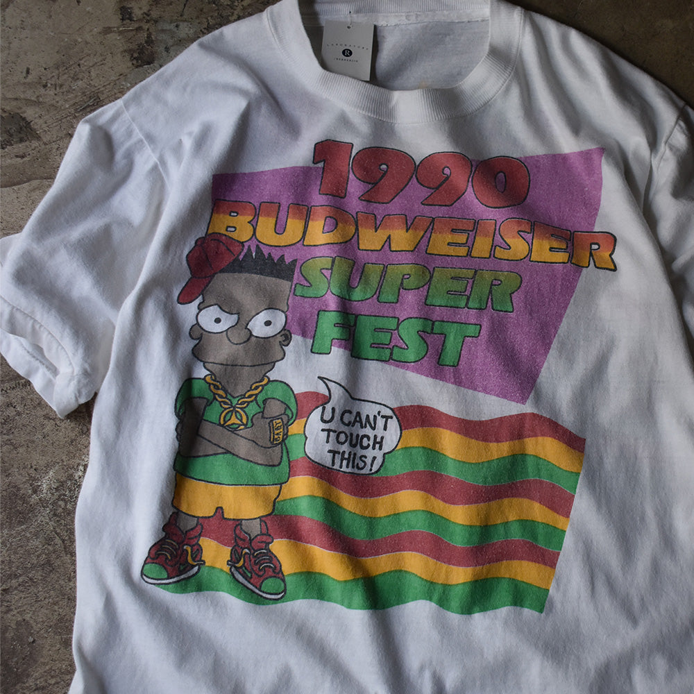 90's "BUDWEISER SUPER FEST" Tee 230328H