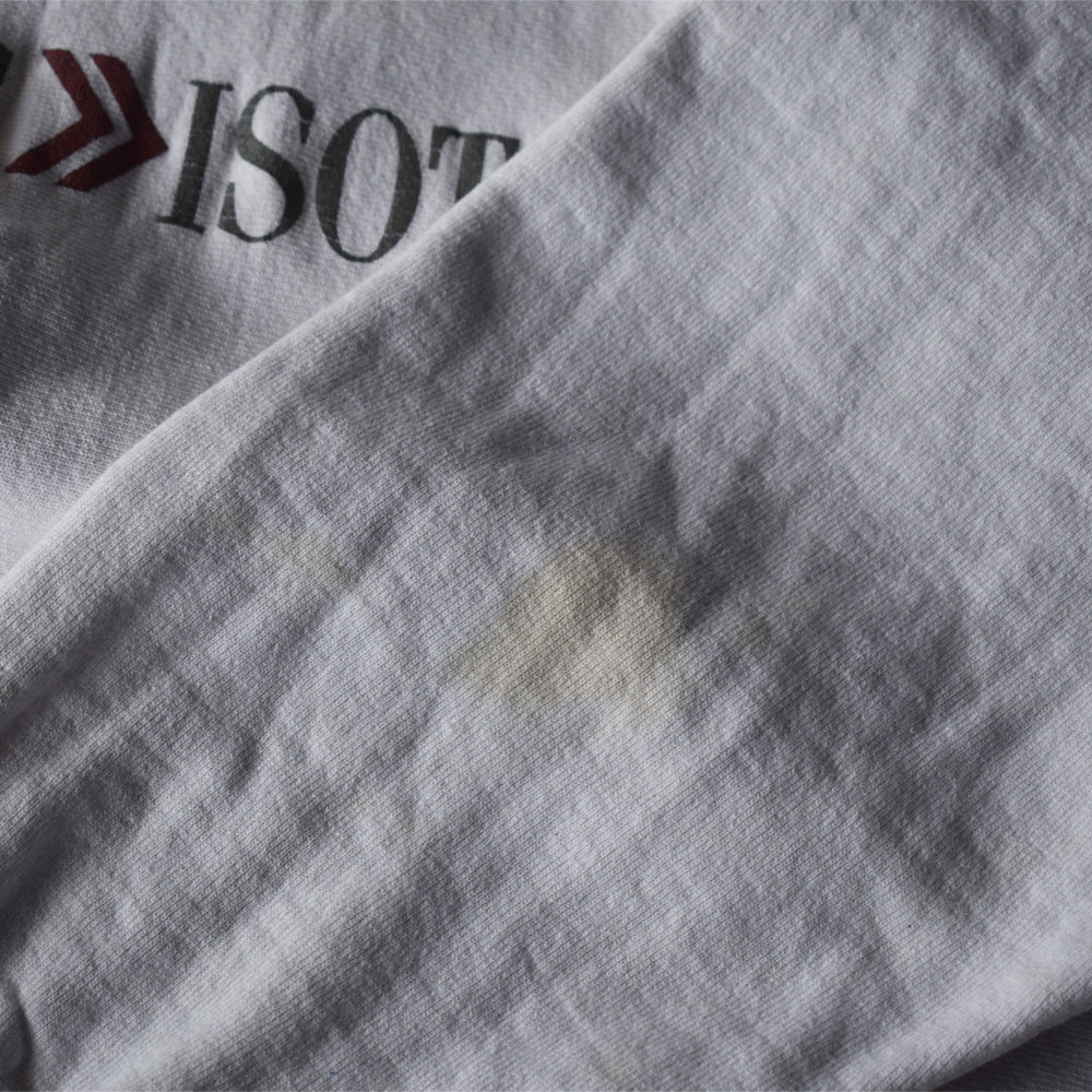 90's Champion/チャンピオン “ARIS ISOTONER” ホワイト! RWスウェット USA製 220802