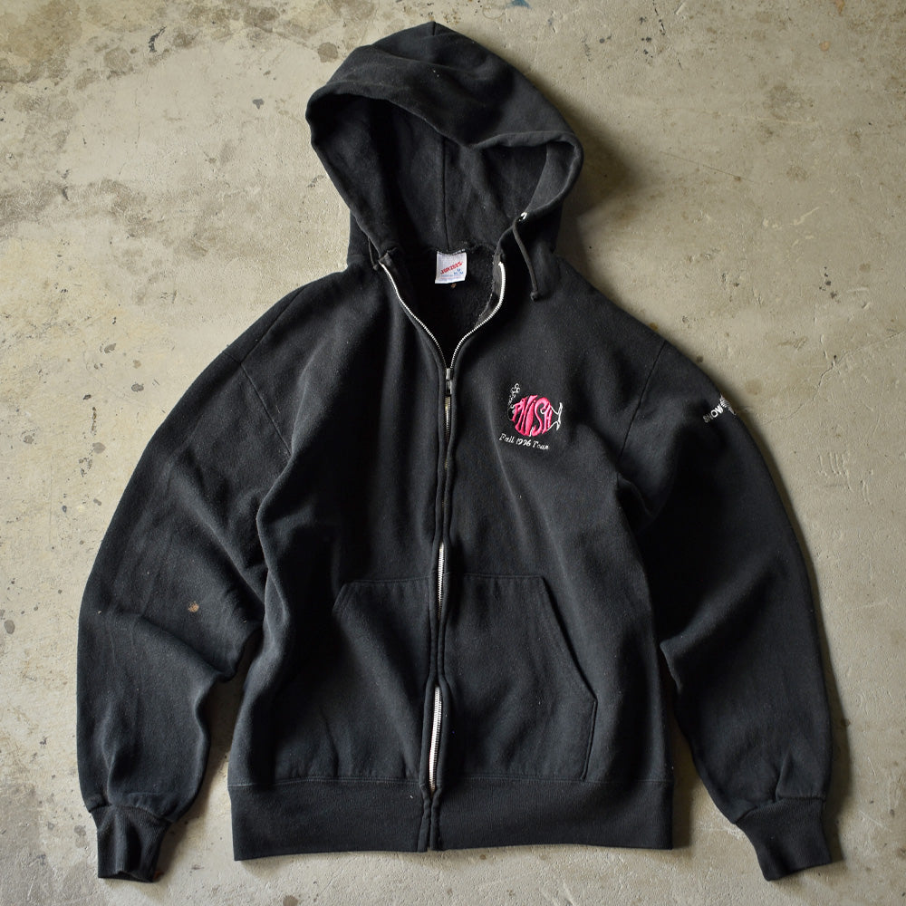 90’s Phish “1996 Tour” 刺繍ロゴ フルジップ パーカー USA製 221005H