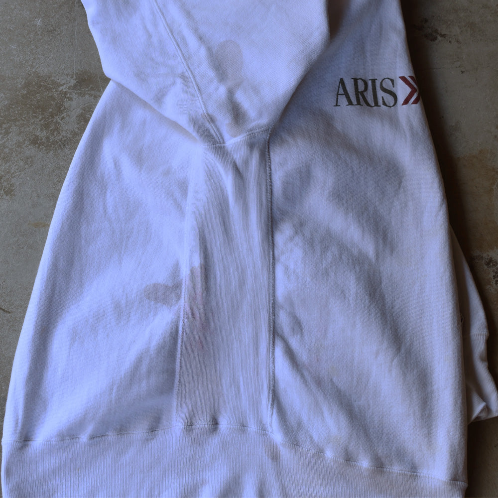 90's Champion/チャンピオン “ARIS ISOTONER” ホワイト! RWスウェット USA製 220802
