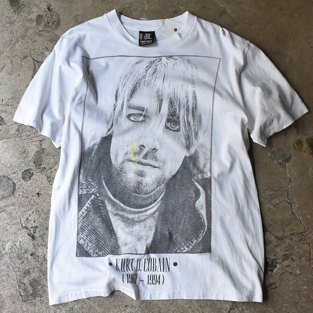 90s NIRVANA カートコバーン 追悼ブート tシャツノークレームノーリターン