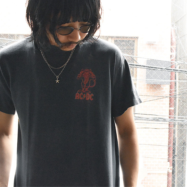 90's AC/DC Tシャツ コピーライト入り USA製