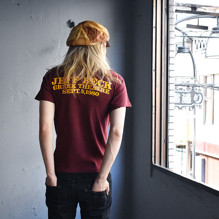 80's Jeff Beck / Bill Graham Crackers コンサート ロック Tシャツ