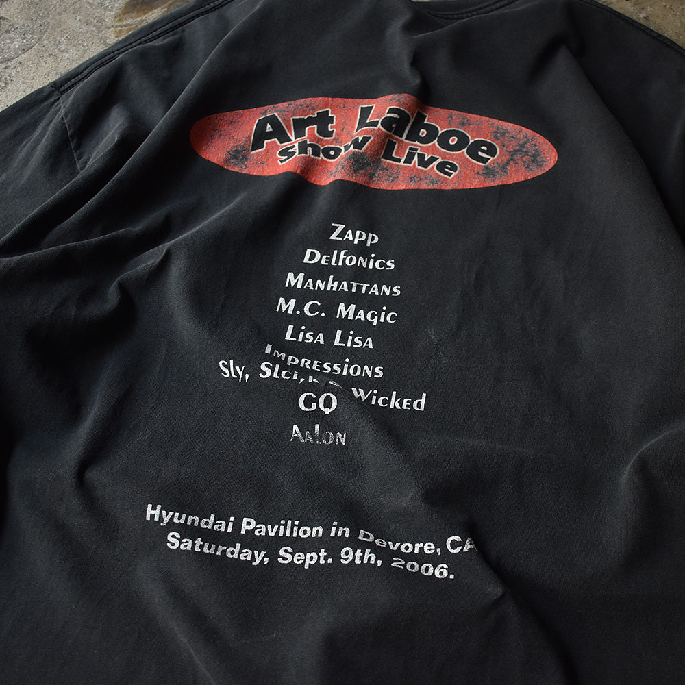 Y2K The Art Laboe Show Live 2006 R&B ヒップホップ フェス ラップ Tシャツ 220725H