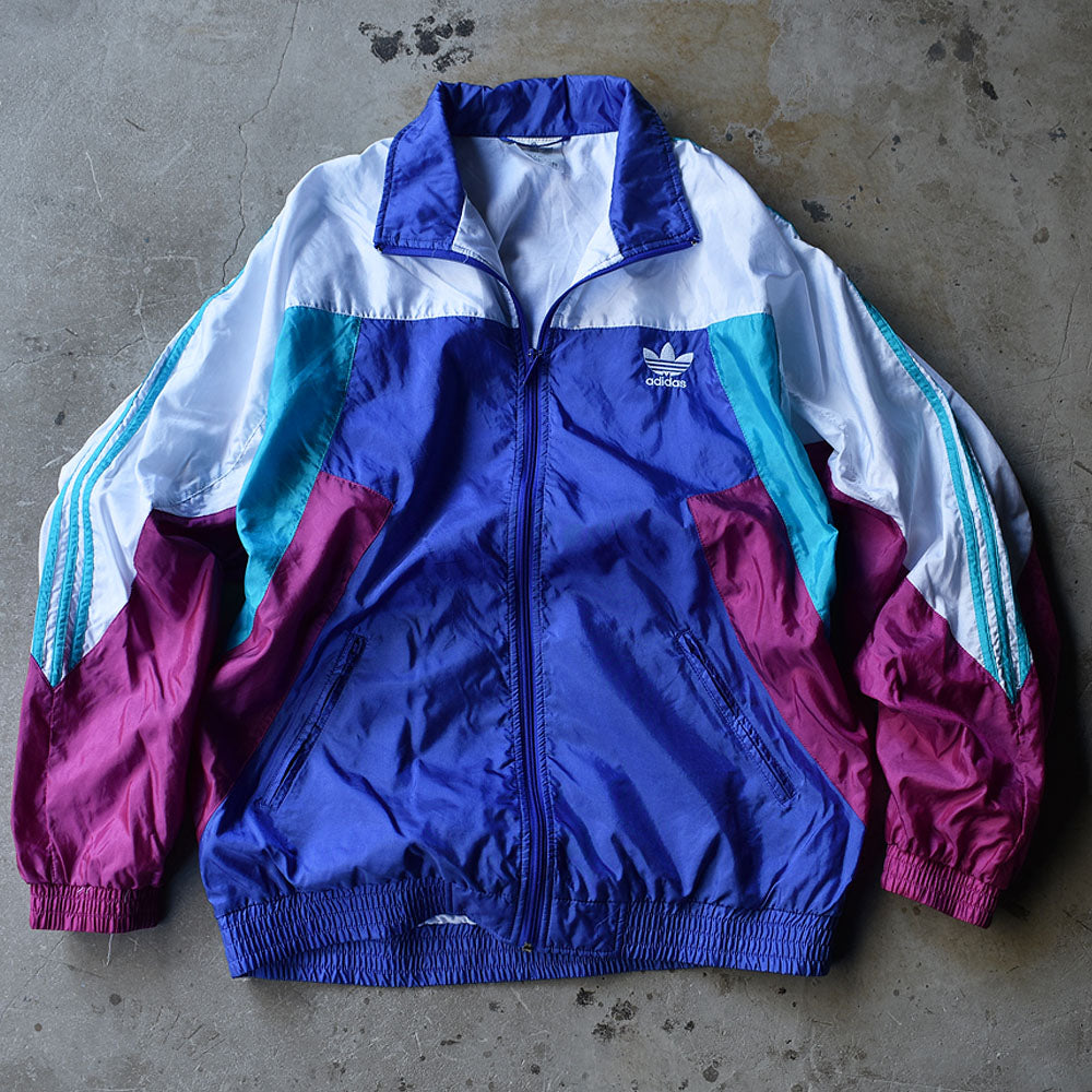 adidas　アディダス　80s後期　トレフォイルロゴ　ナイロンジャケット