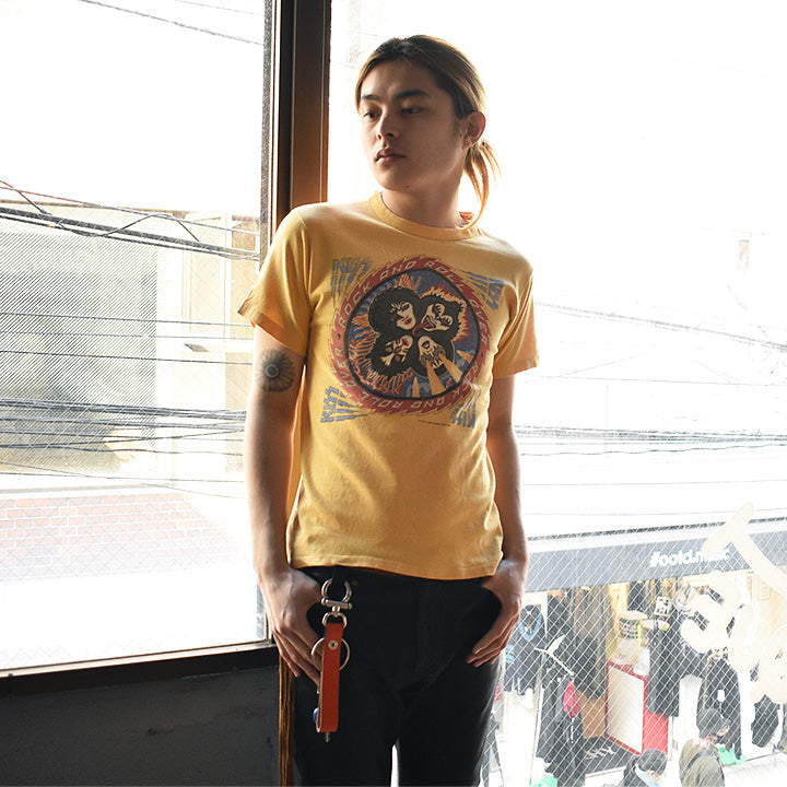 70's KISS/キッス "Rock and Roll Over"/地獄のロックファイアーTシャツ コピーライト入り