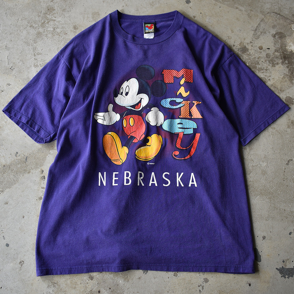 90’s Disney/ディズニー ”NEBRASKA” Tee USA製 220717