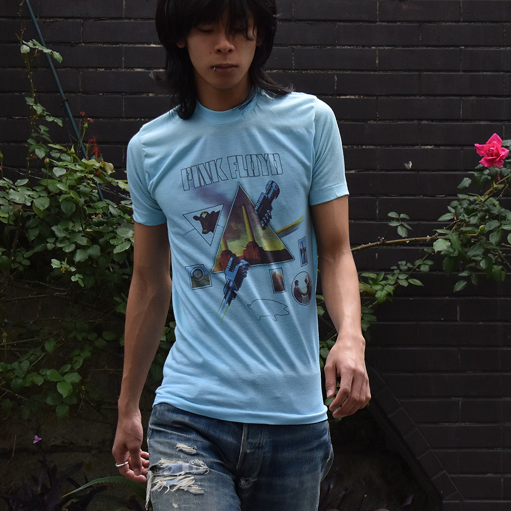 70's PINK FLOYD "Animals" ロックTシャツ 230416H