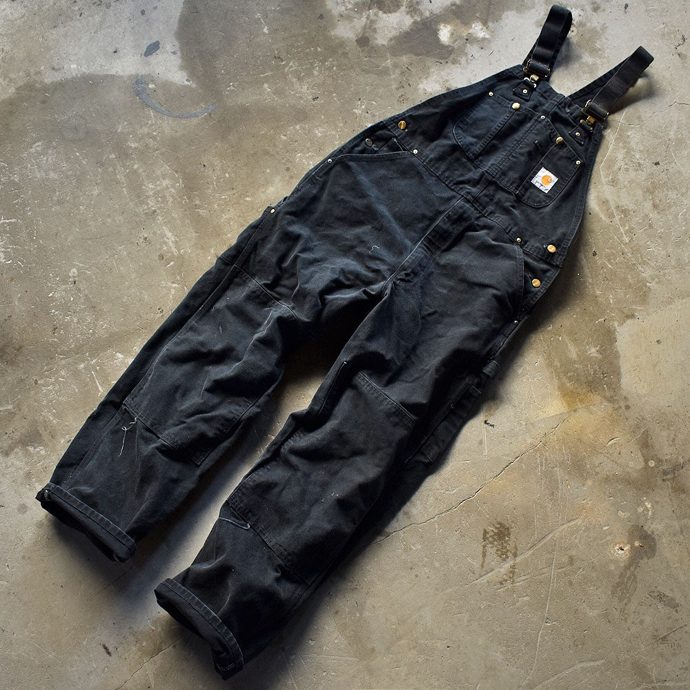 Carhartt オーバーオール カーハート BIB OVERALL 黒-