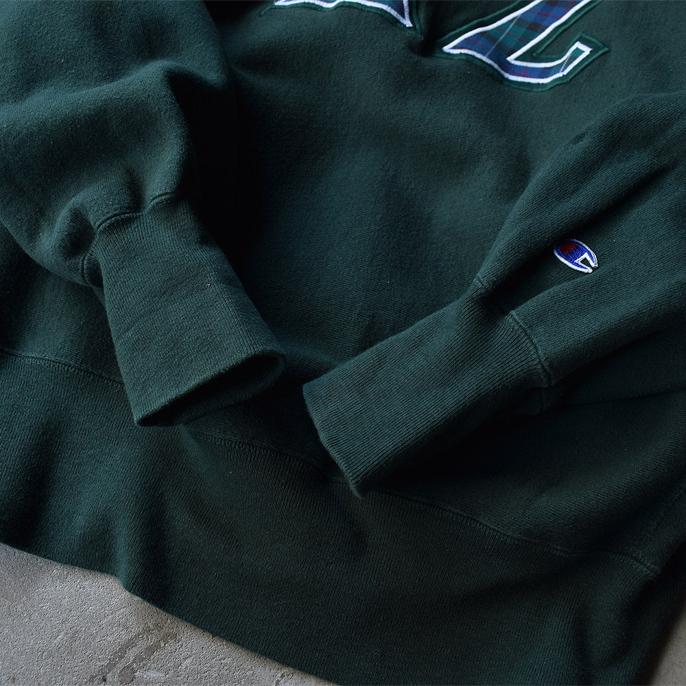 90’s Champion “ΔΖ” ワッペン刺繡 RWスウェット USA製 221021