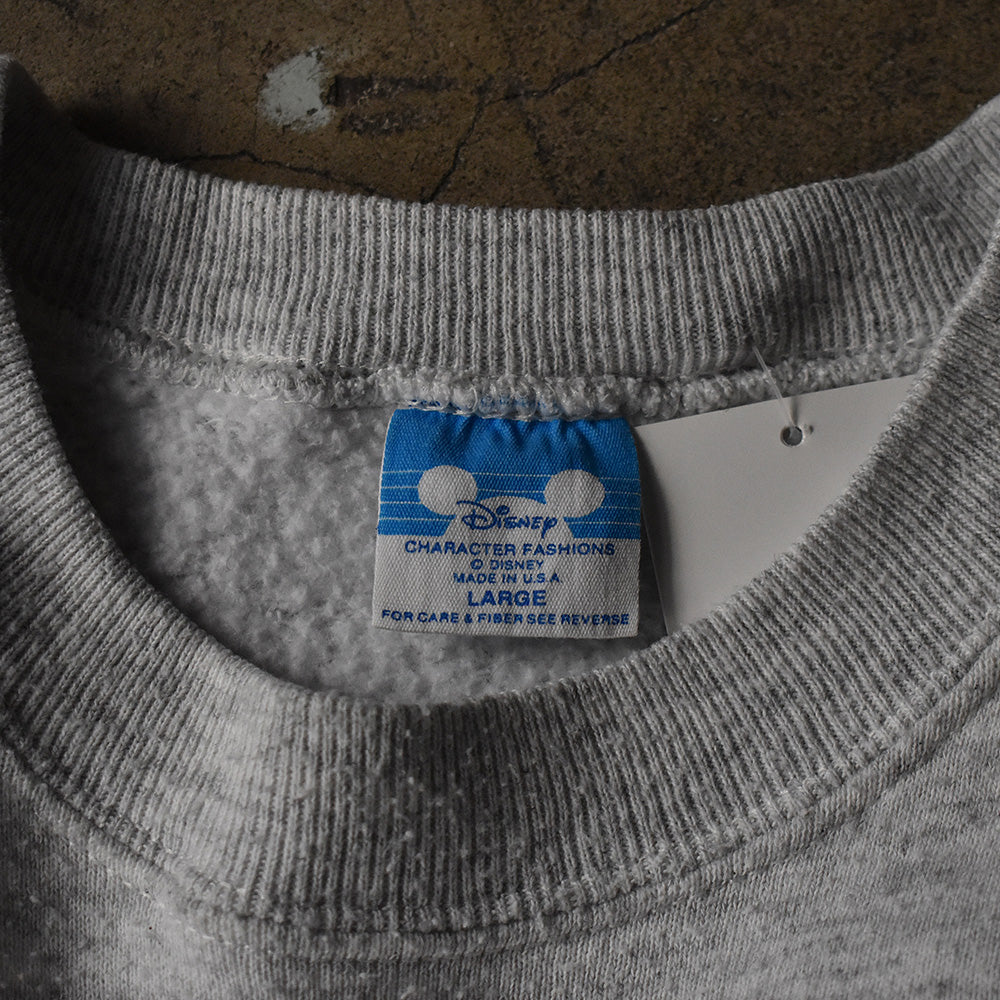 80’s Disney “Mickey” キャラクター スウェット USA製 230306H