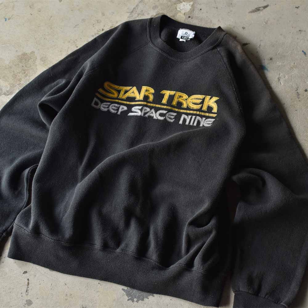 90's　STAR TREK/スタートレック “Deep Space Nine” movie スウェット　USA製　220905