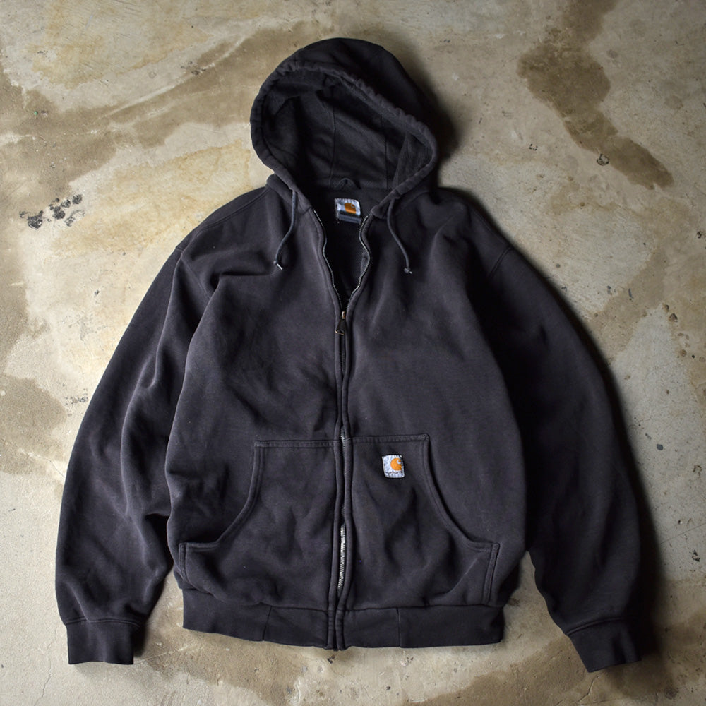 Carhartt/カーハート 後染めブラック! フルジップ パーカー 230325