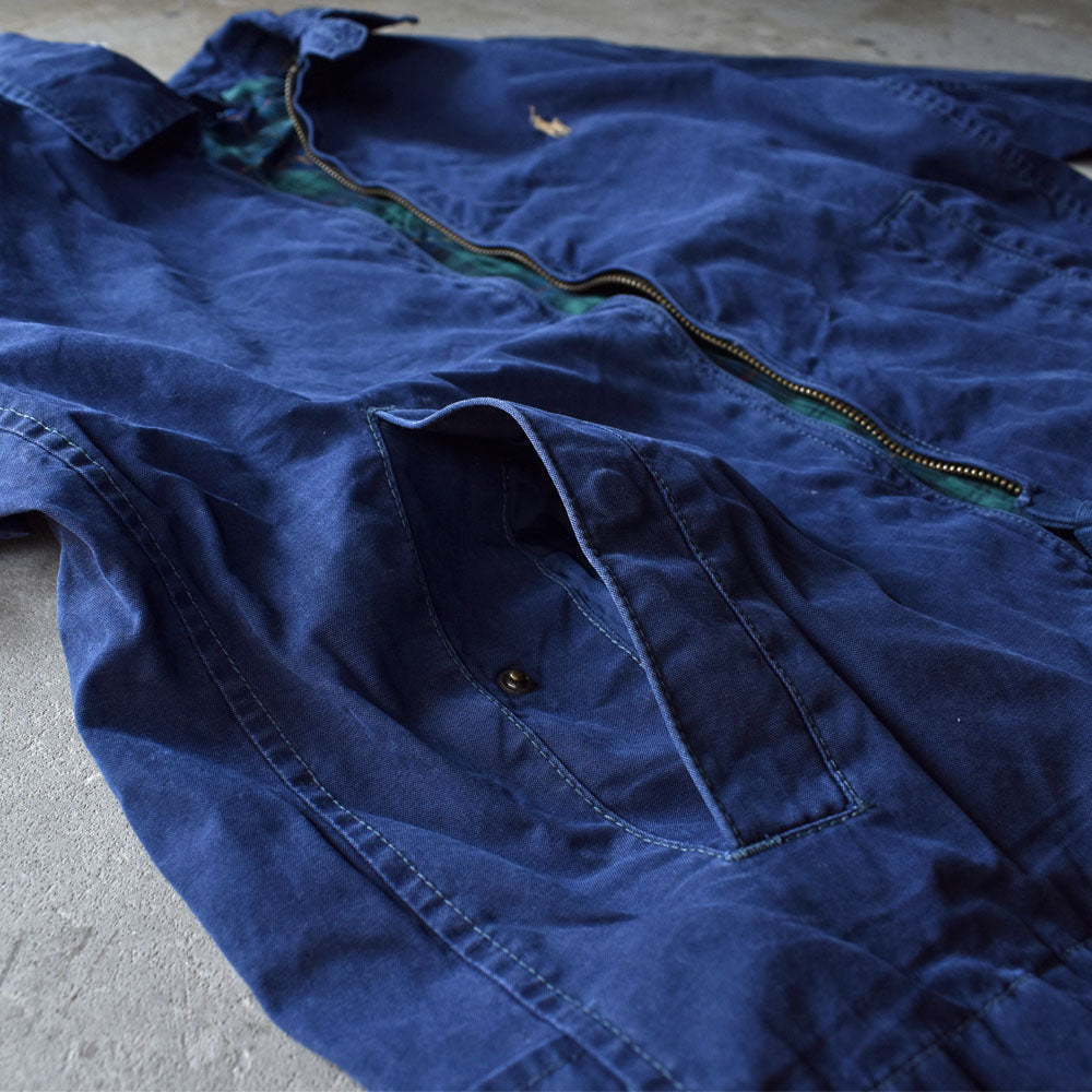Polo Ralph Lauren/ポロ ラルフローレン チェックライナー スイングトップジャケット 230402