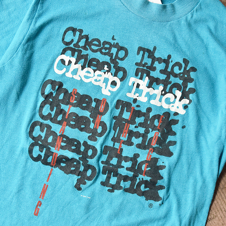 80's　Cheap Trick/チープ・トリック　"Standing on the Edge" Tシャツ　コピーライト入り　
