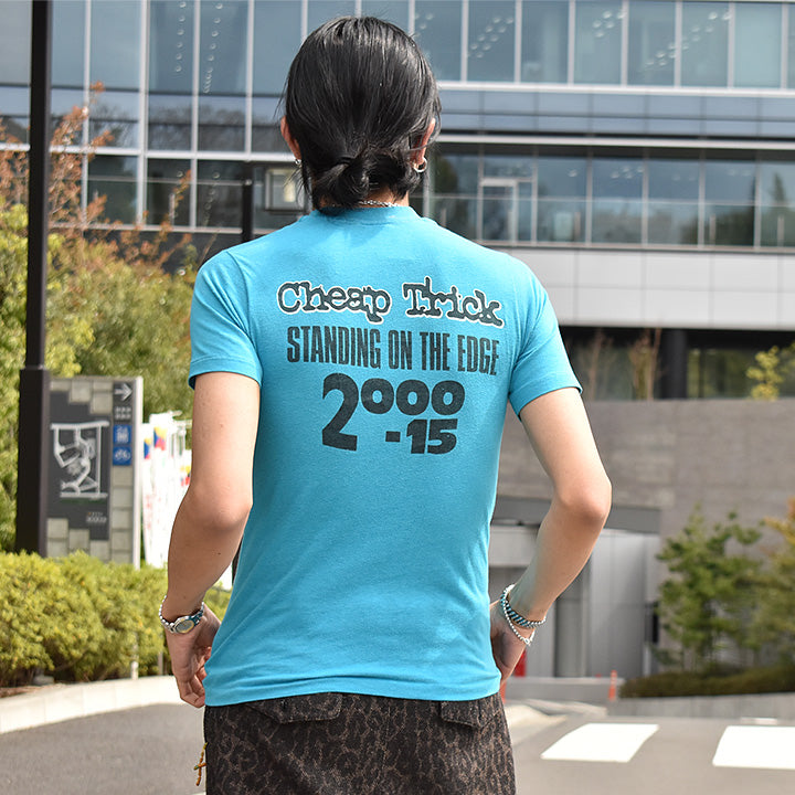 80's Cheap Trick "Standing on the Edge" ロック Tシャツ