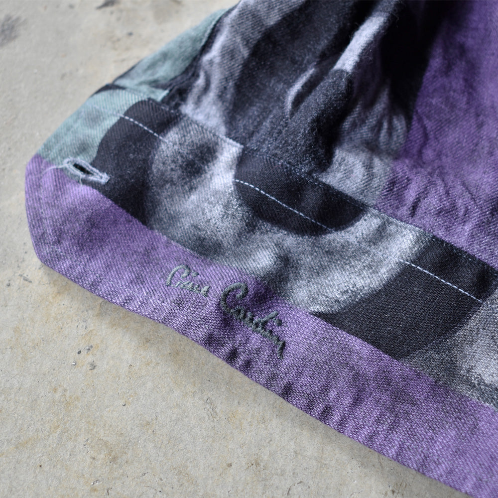 80's Pierre Cardin/ピエール・カルダン 総柄シャツ フランス製 221006