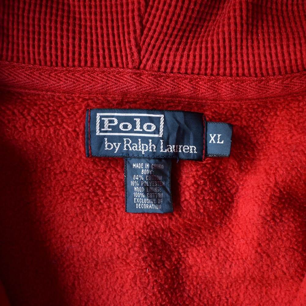 Polo Ralph Lauren/ポロ ラルフローレン RED フルジップパーカー 230305