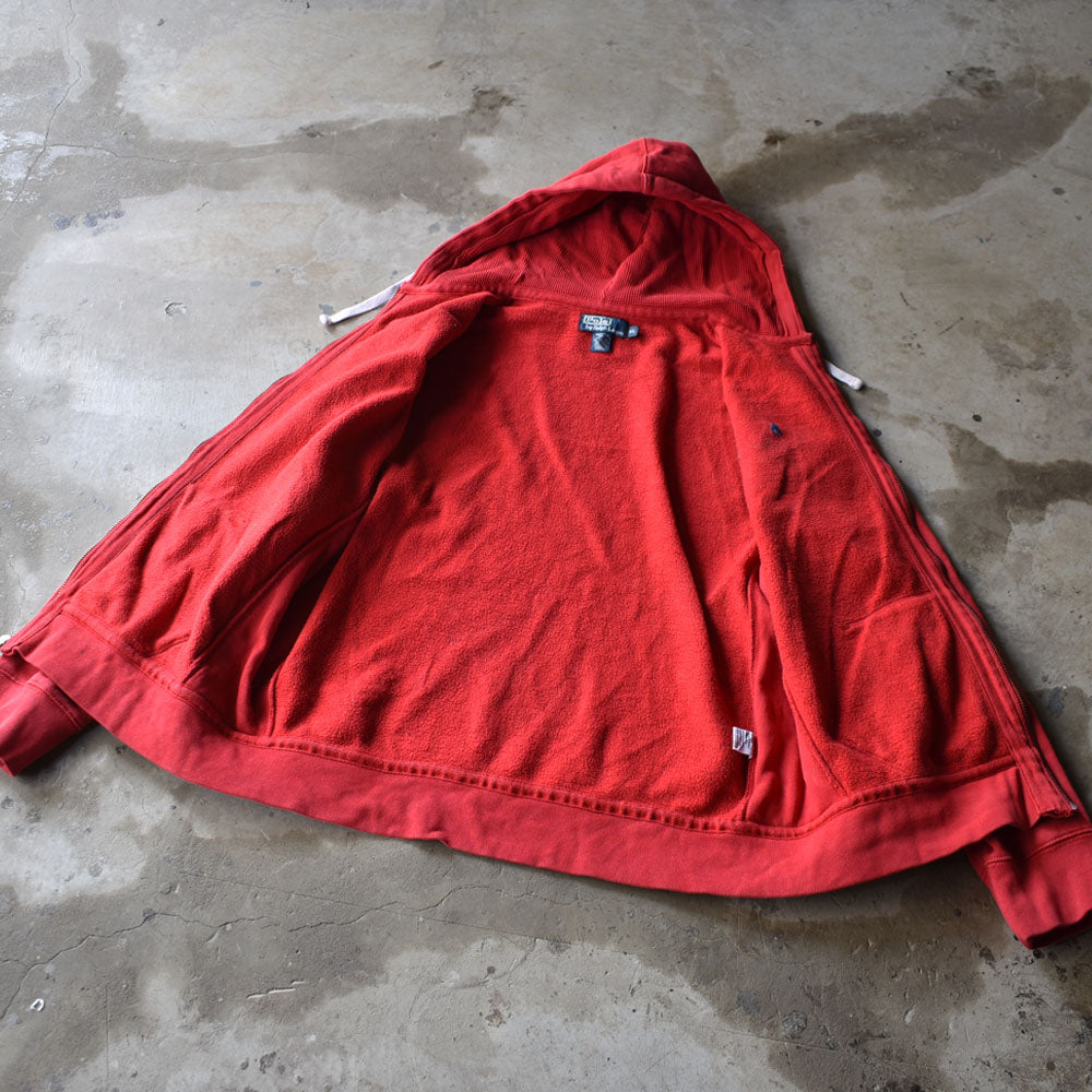 Polo Ralph Lauren/ポロ ラルフローレン RED フルジップパーカー 230305