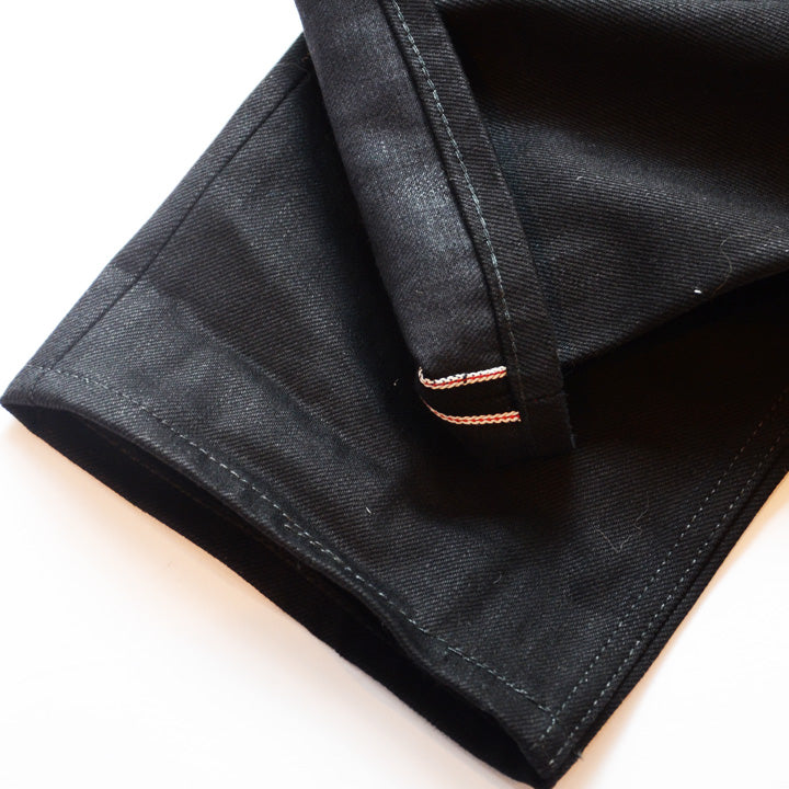 Hiroshima Denim スリムストレート 黒