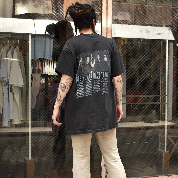 90's SKID ROW "Subhuman Race" ツアー ロック Tシャツ