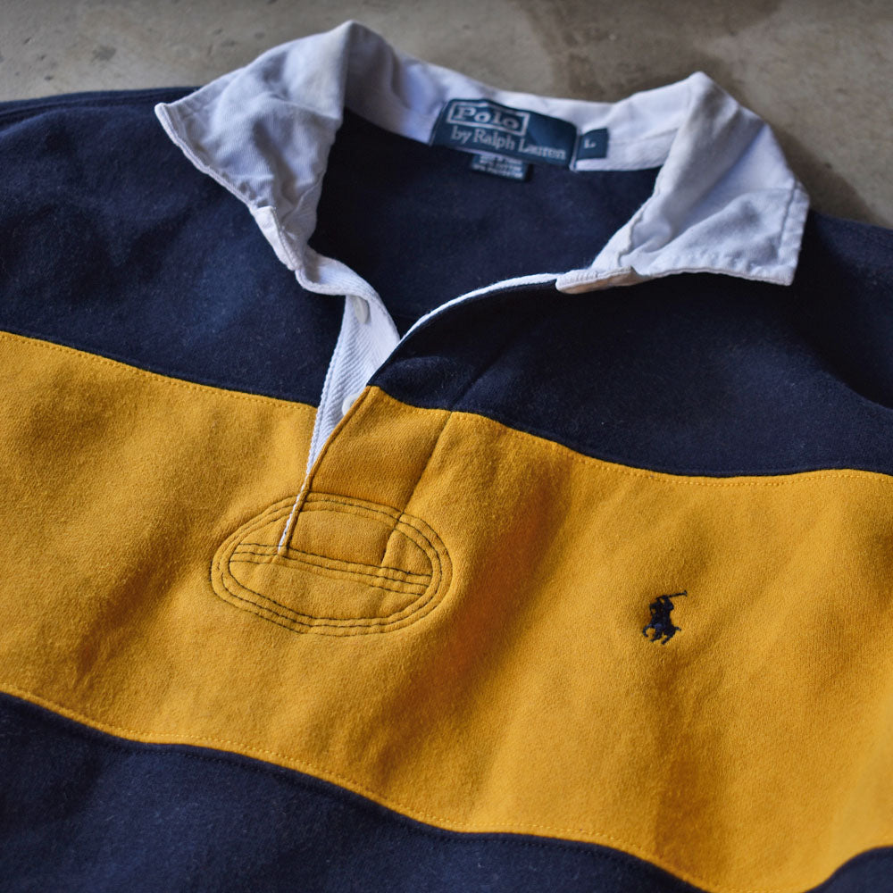 90's Polo Ralph Lauren/ポロ ラルフローレン スウェット ラグビージャージ 230305