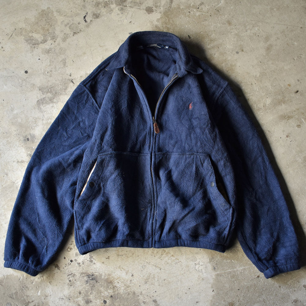 90’s Polo Ralph Lauren/ポロ ラルフローレン フリーススウィングトップ ジャケット USA製 230217