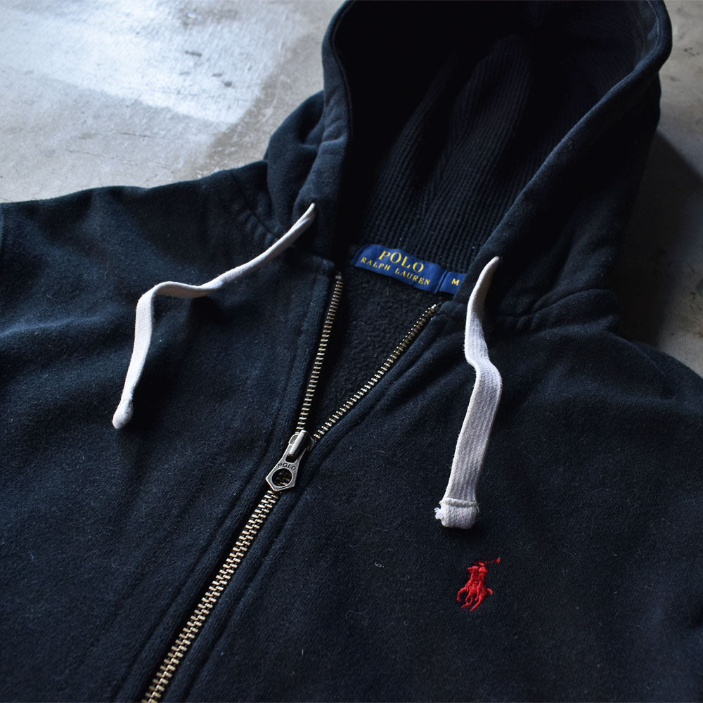 Polo Ralph Lauren/ポロ ラルフローレン BLK フルジップパーカー 230307