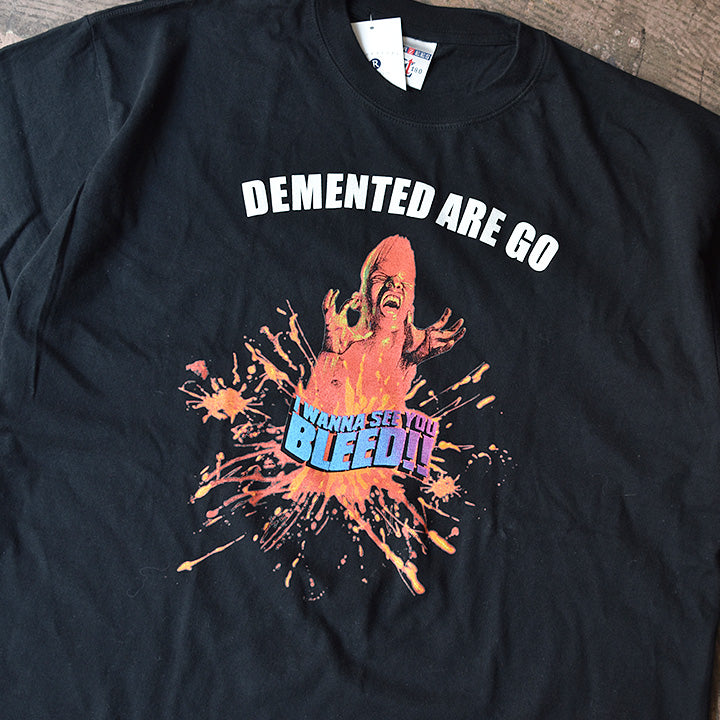 90's　DEMENTED ARE GO！/ディメンテッド・アー・ゴー　"I Wanna See You Bleed"Tシャツ　