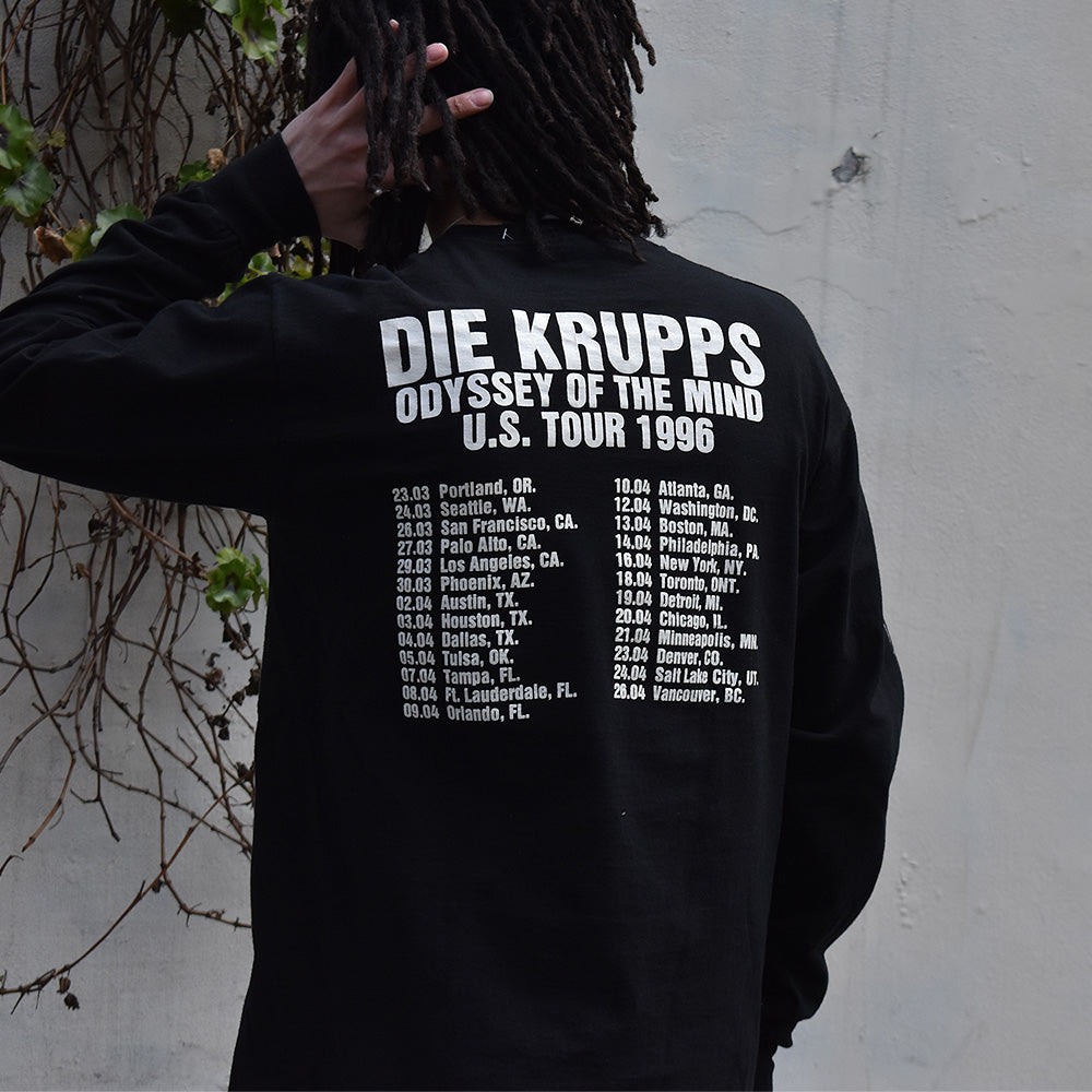 90's　Die Krupps/ディ・クルップス　"Odyssey of the Mind" Tour Long sleeve Tee　230223H