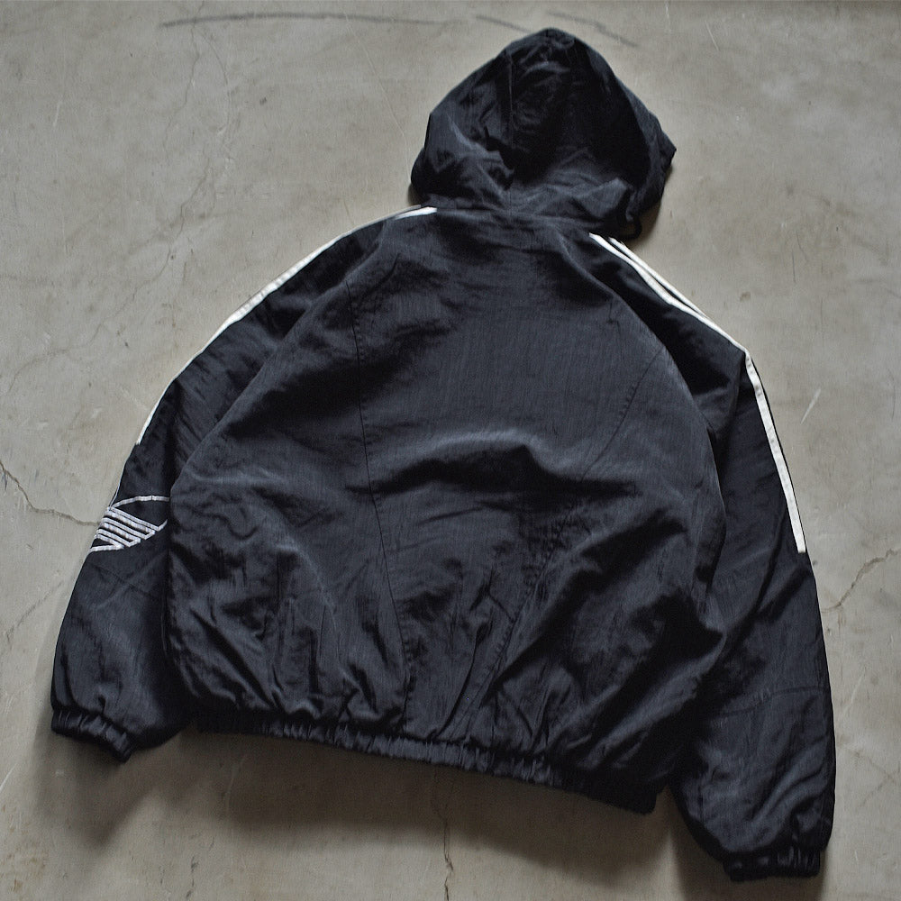 90’s adidas トレフォイルロゴ! 中綿入り ナイロンジャケット 221127