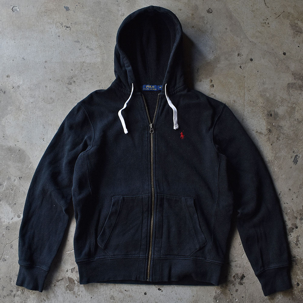 Polo Ralph Lauren/ポロ ラルフローレン BLK フルジップパーカー 230307