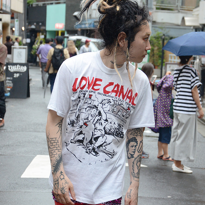 80's Love Canal "It's A Dogs Life So Blow It Out Yer Ass" Tシャツ