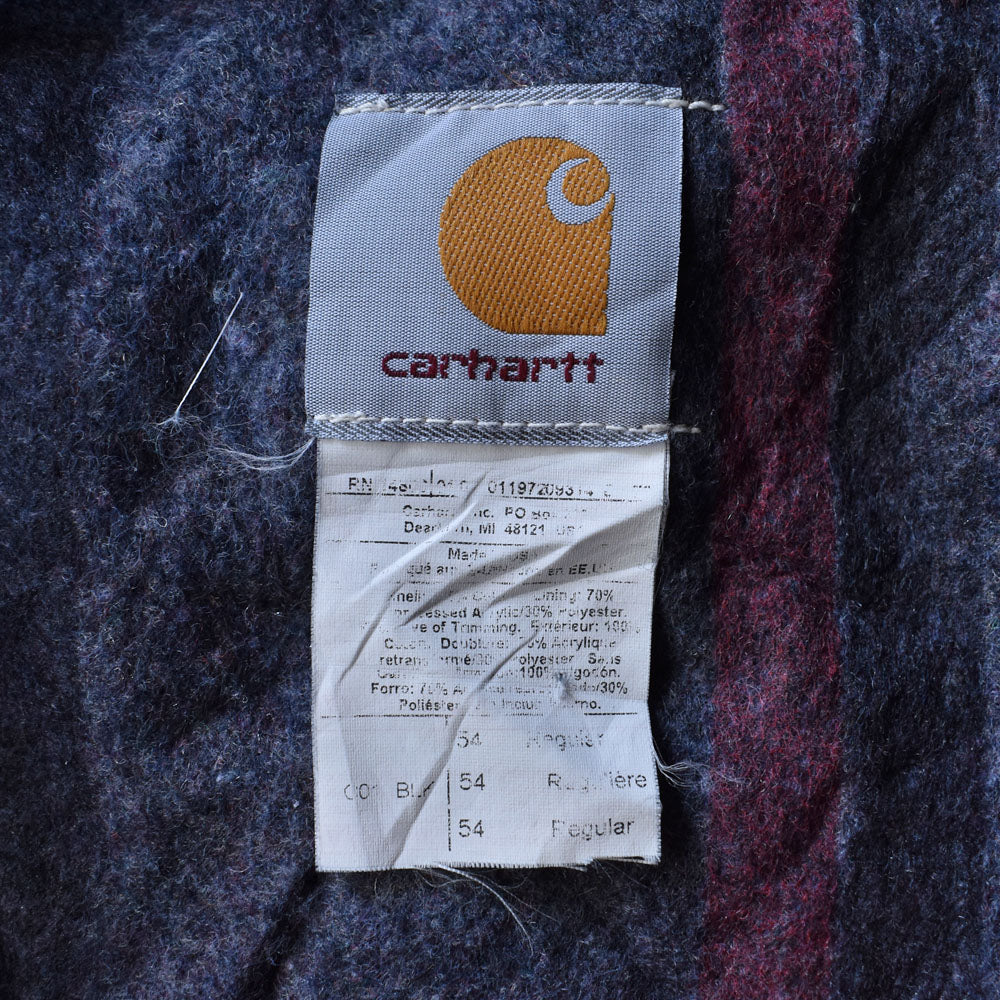90's Carhartt/カーハート ブランケットライナー ミシガンチョアコート USA製 230301