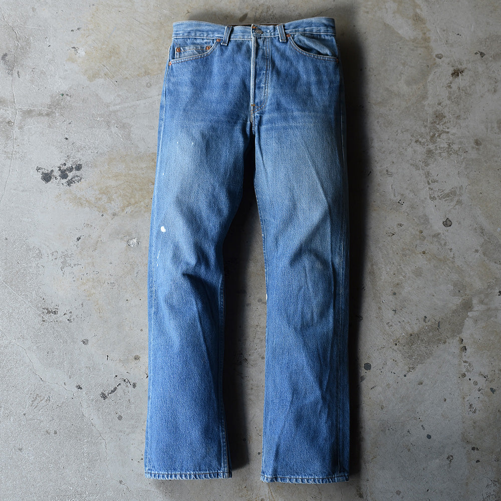 vintage 90s blue cult flared pants usa製