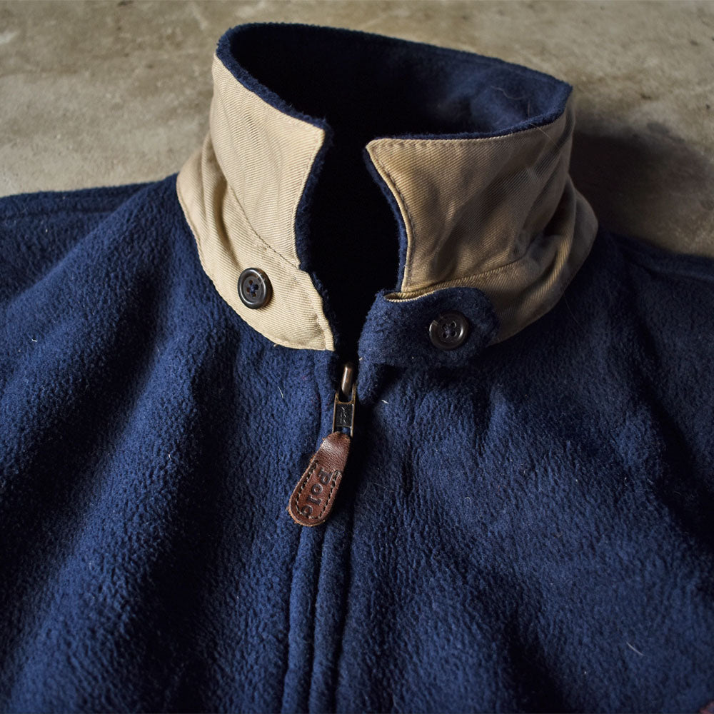 90’s Polo Ralph Lauren/ポロ ラルフローレン フリーススウィングトップ ジャケット USA製 230217