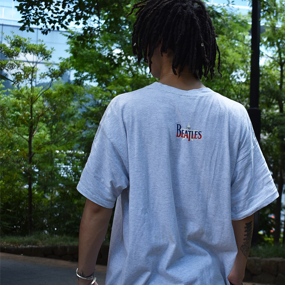 90's The Beatles/ビートルズ 星条旗 Tee 220727H