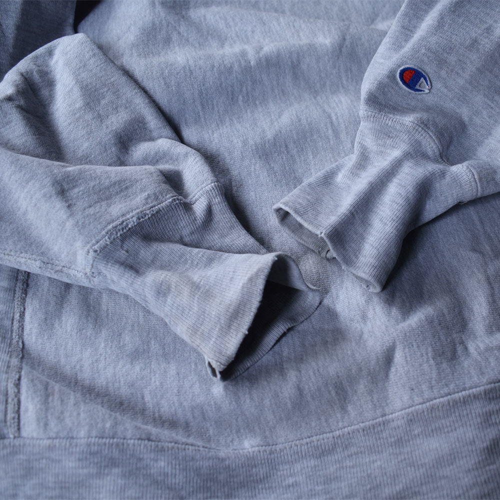 90's Champion/チャンピオン 無地 GRY RWスウェット USA製 221203H