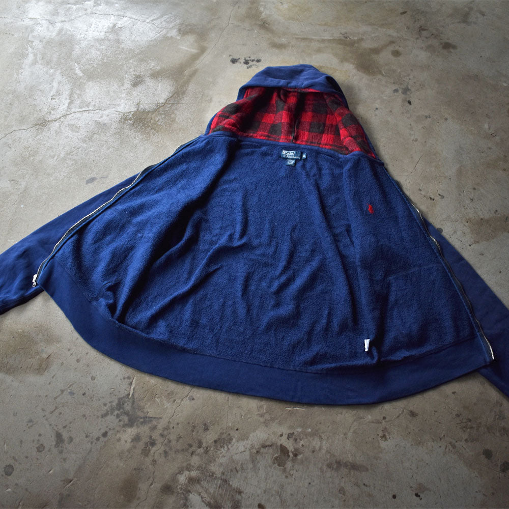 90’s Polo Ralph Lauren/ポロ ラルフローレン フルジップパーカー 230313