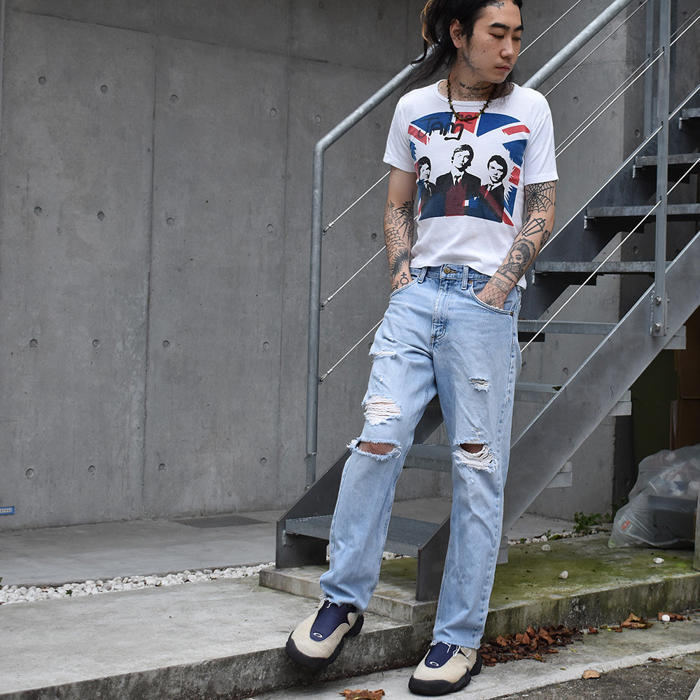 80's The Jam "union jack" ロック Tシャツ Euro製 220830H