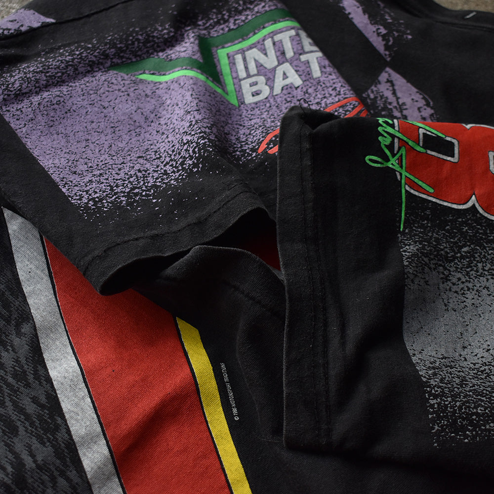 90's Motorsport Racing AOP!Tee USA製 220803H