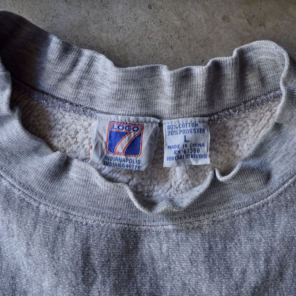 90's LOGO 7 “Louisville Cardinals” 2段プリント リバースタイプ スウェット 230305
