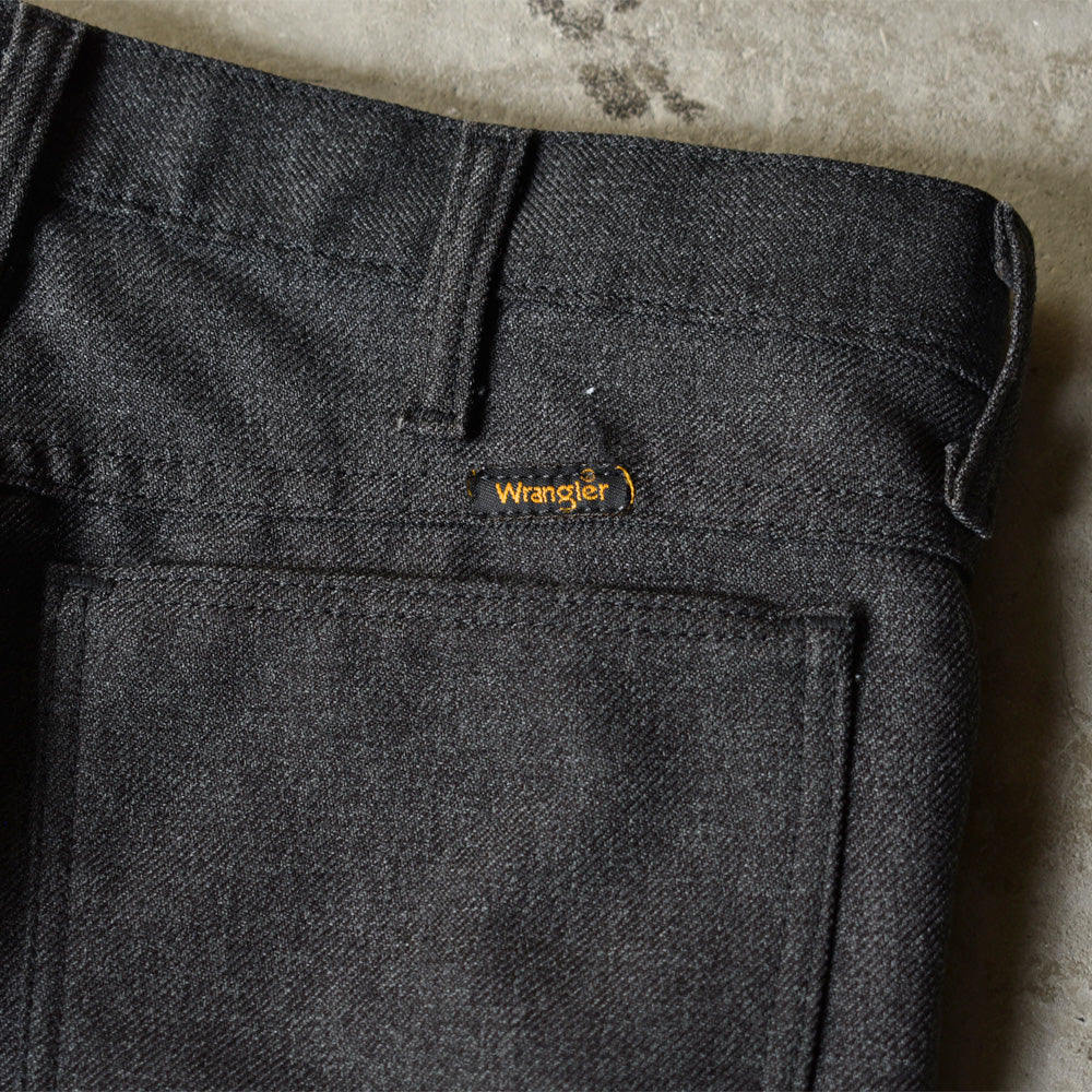 90's Wrangler/ラングラー “ランチャー” ドレスパンツ ポリパン 220923