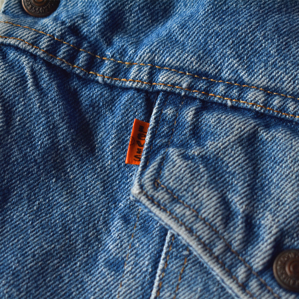 70-80’s Levi's オレンジタブ! ロング丈 デニムボアジャケット 221210