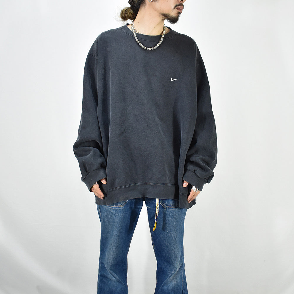 90’s NIKE small swoosh ロゴ刺繍 スウェット 250314
