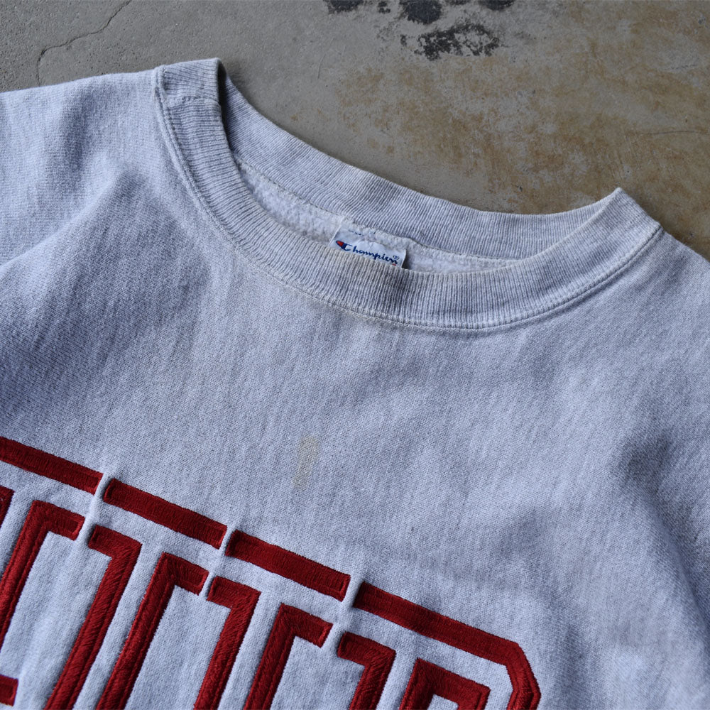 90's Champion/チャンピオン “IUP” 刺繍ロゴ RWスウェット 221031
