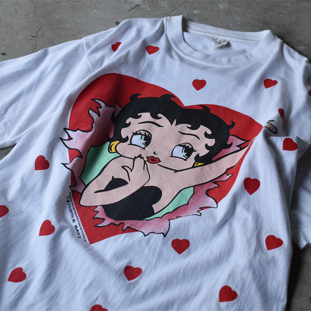90's Betty Boop/ベティ・ブープ 大判プリント!Tee 220722