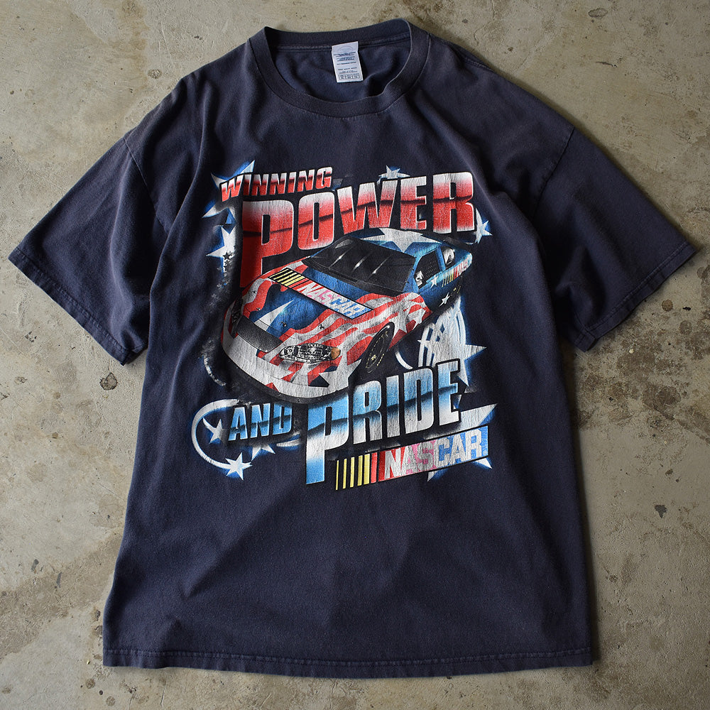 90’s NASCAR “WINNING POWER AND PRIDE” レーシング Tシャツ 220727